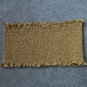 Mandee Yellow Tube Top